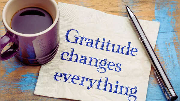 Don't forget to be grateful