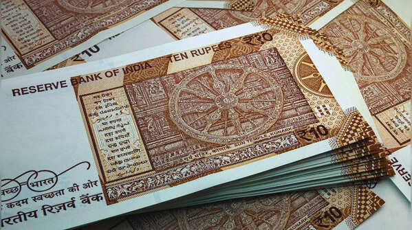 INR 10 Note - Konark Sun Temple, Odisha
