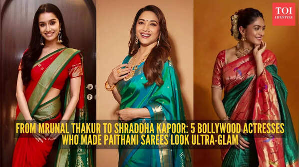 The allure of the Paithani drape