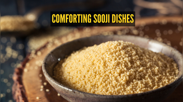 Sooji dishes for breakfast