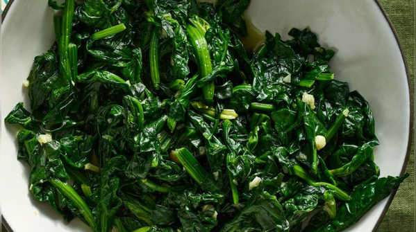 Leafy green vegetables