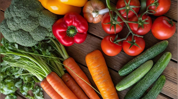 Crunchy foods and vegetables