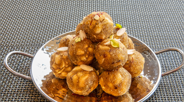 Soy and dry fruit ladoo