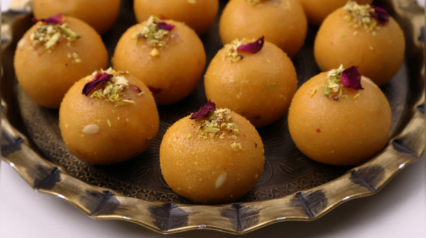 Moong dal ladoo