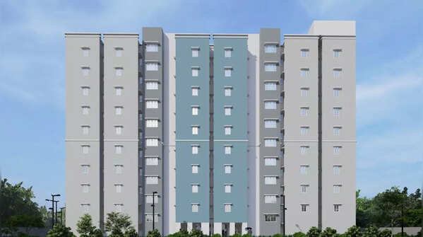 Compact but functional one-BHK units