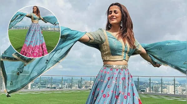 Nupur Sanon’s ‘beautiful in blue’ moment
