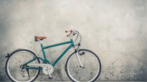 A bicycle that wasn’t too big “you’ll grow into it”