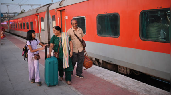 A vacation that included a train journey