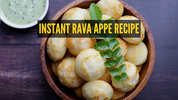 Instant Rava Appe