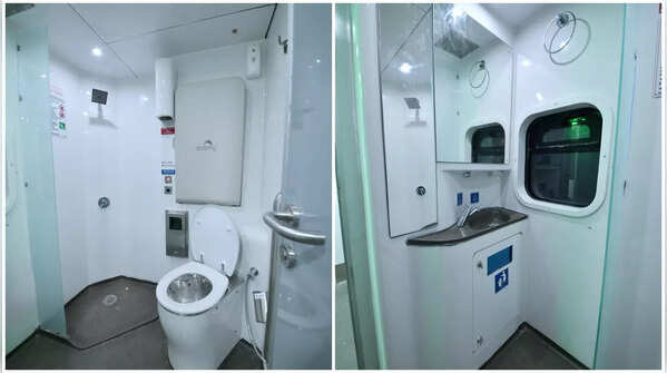 Vande Bharat Sleeper Toilets