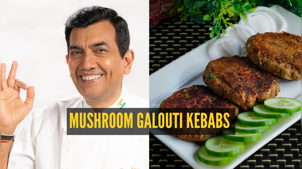 Easy Mushroom Galouti Kebabs Recipe