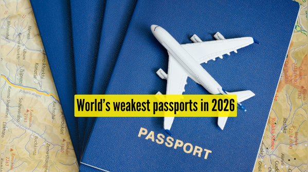 World’s weakest passports in 2026