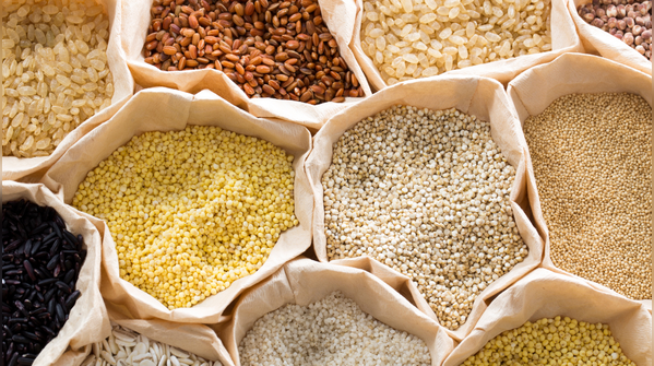 Millets (ragi, bajra, jowar)