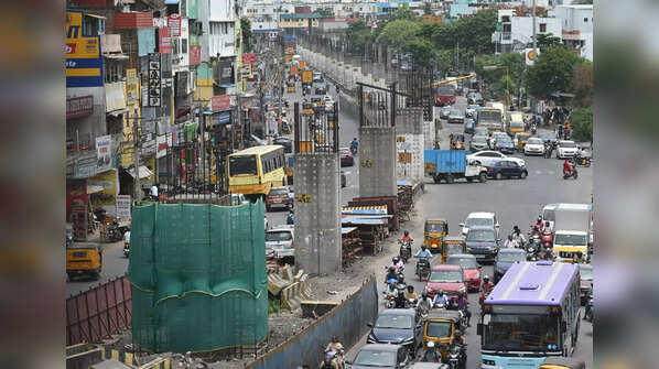 Retrofitting of Old Pillars for New Corridor