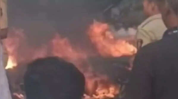 Fire after impact