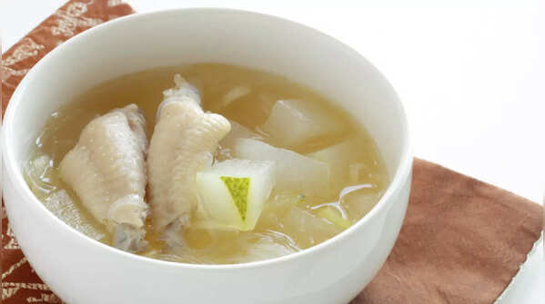 Pear and Chicken Soup