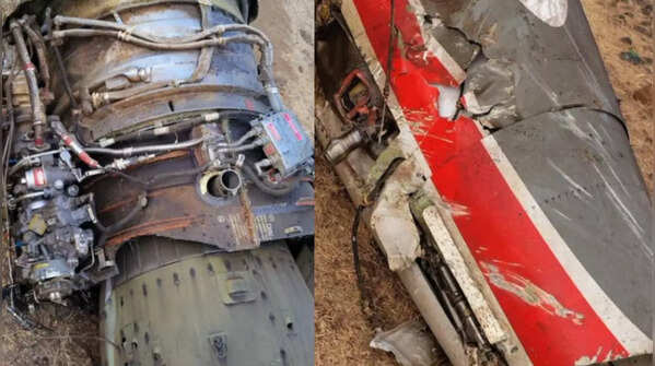 Why did the pilots attempt a second landing at Baramati airfield?