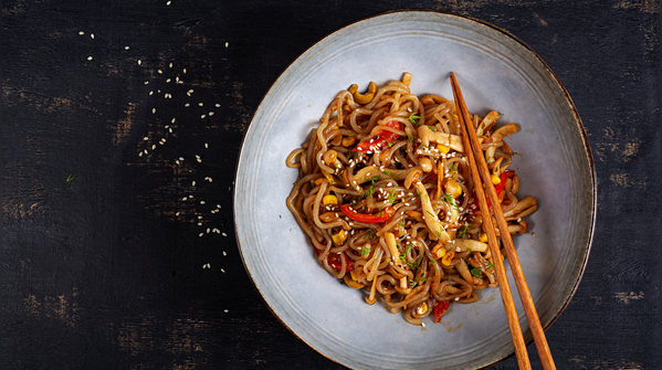 Cabbage noodle-style stir-fry