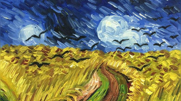 Wheatfield with Crows: Foreboding and freedom