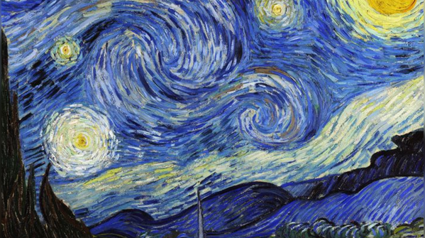 The Starry Night: Turbulence and longing