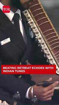 Article image for: Vijay Chowk Echoes With 'Bharat Humko Jaan Se Pyara Hain' At Beating Retreat