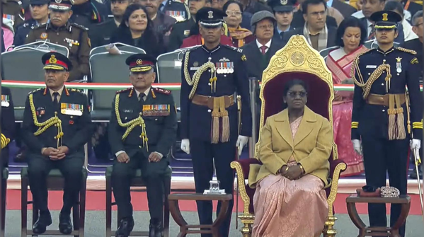 President Droupadi Murmu presided over the event