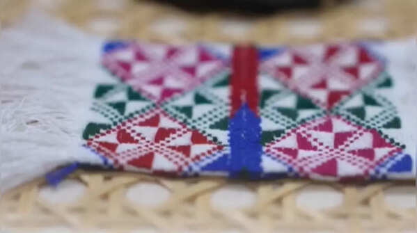 Handwoven Puan Chei, Mizoram