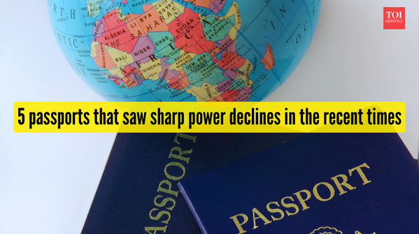 5 passports that saw sharp power declines in the recent times