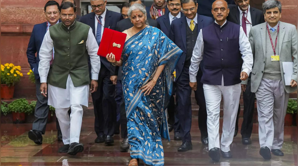 2024 interim Budget: Blue tussar silk