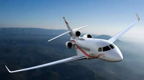 Private jet: Dassault Falcon 7X (about USD 54 Million)