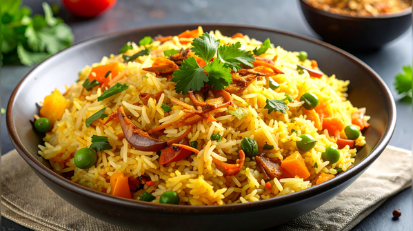 1. Vegetable fried rice