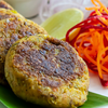 Chana and spinach tikki