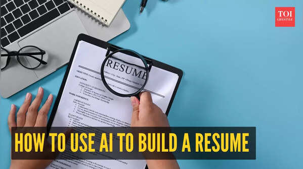 How to use AI to build a resume