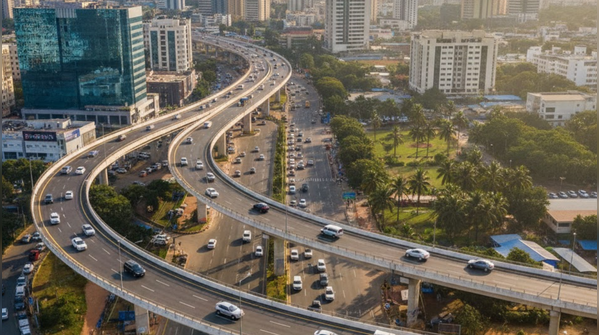 Traffic congestion: Daily bottlenecks at Iblur signal