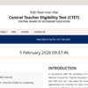 CTET Admit Card 2026 Live Updates: Official website