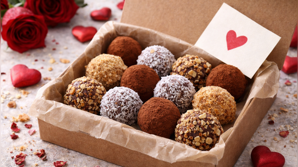 Chocolate Day - Truffle boxes rolled by hand
