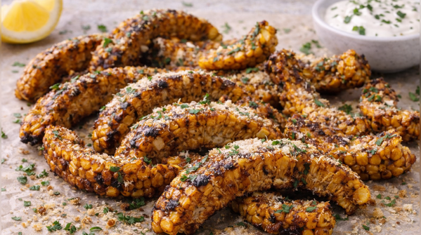Masala corn ribs