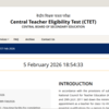 CTET Admit Card 2026 Live Updates: Two links available on website to download hall ticket