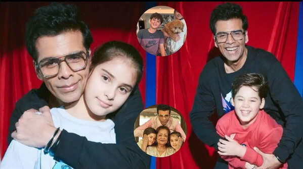 Karan Johar’s kids Roohi and Yash Johar’s best social media family moments