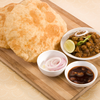 1. Chole bhature