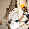 Check structural safety and utility lines before starting work