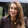kate middleton brown dress Kate Middleton steps out in a classic camel coat and on-trend knitted co-ord