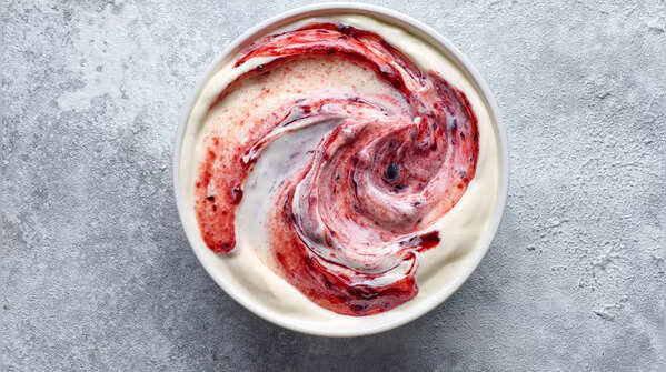 Jam Swirl Yogurt