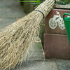 4. Sweeping the house