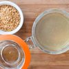 Flaxseed and honey gel