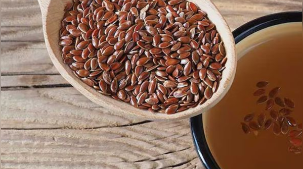 Flaxseed with water