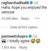 Raghav's response