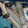 High-quality suspension and tires absorb bumps