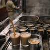 Beverages and water: Chai ruled everything