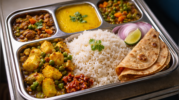 Veg sections: the backbone of the 1990s railway meal